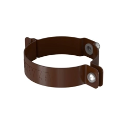 BRYZA STAL Obejma rury spustowej 100 mm - BRĄZ